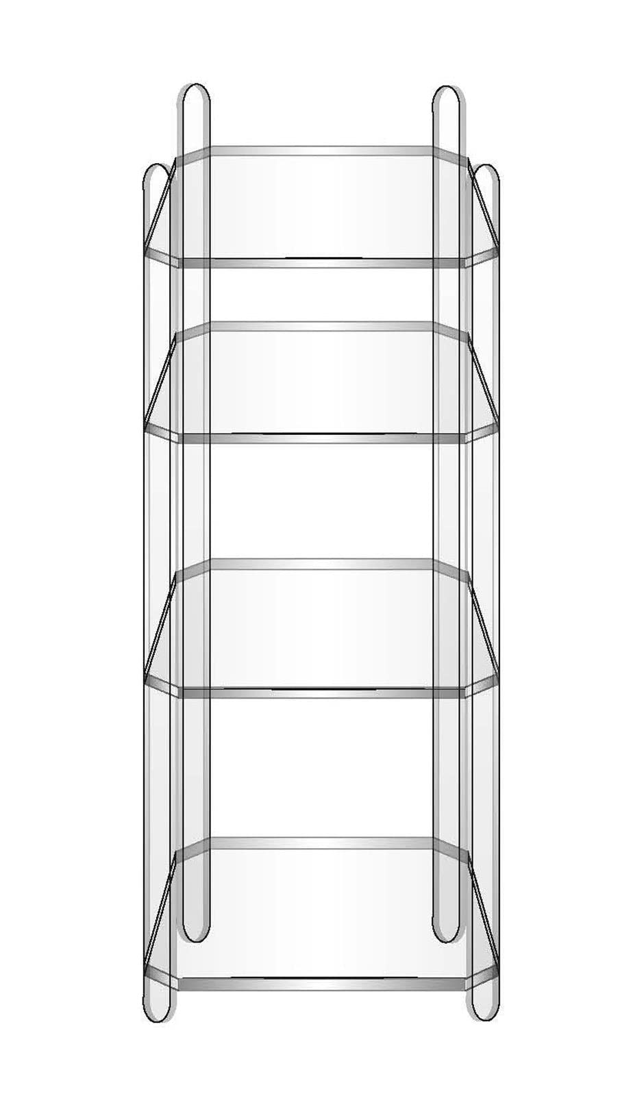 ategisシェルフ Maze | メイズ からのEdgy シェルフ - NordicNest.jp